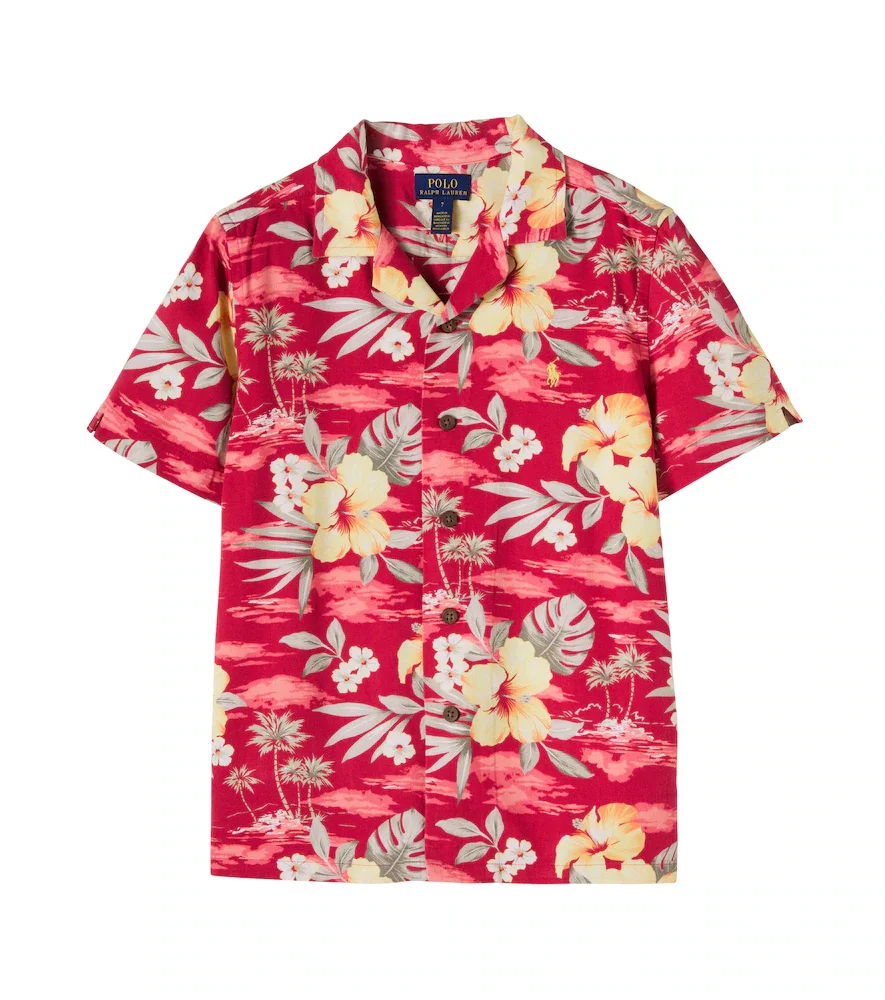 Chemise à fleurs