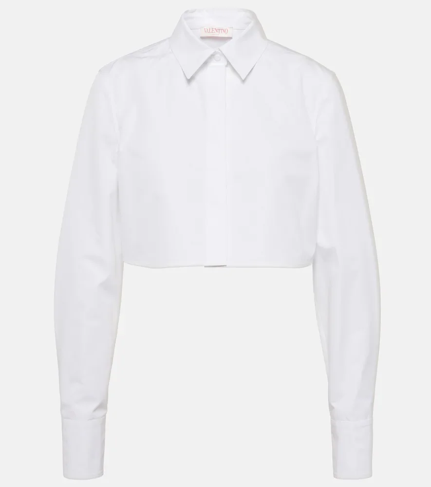 Chemise courte en coton