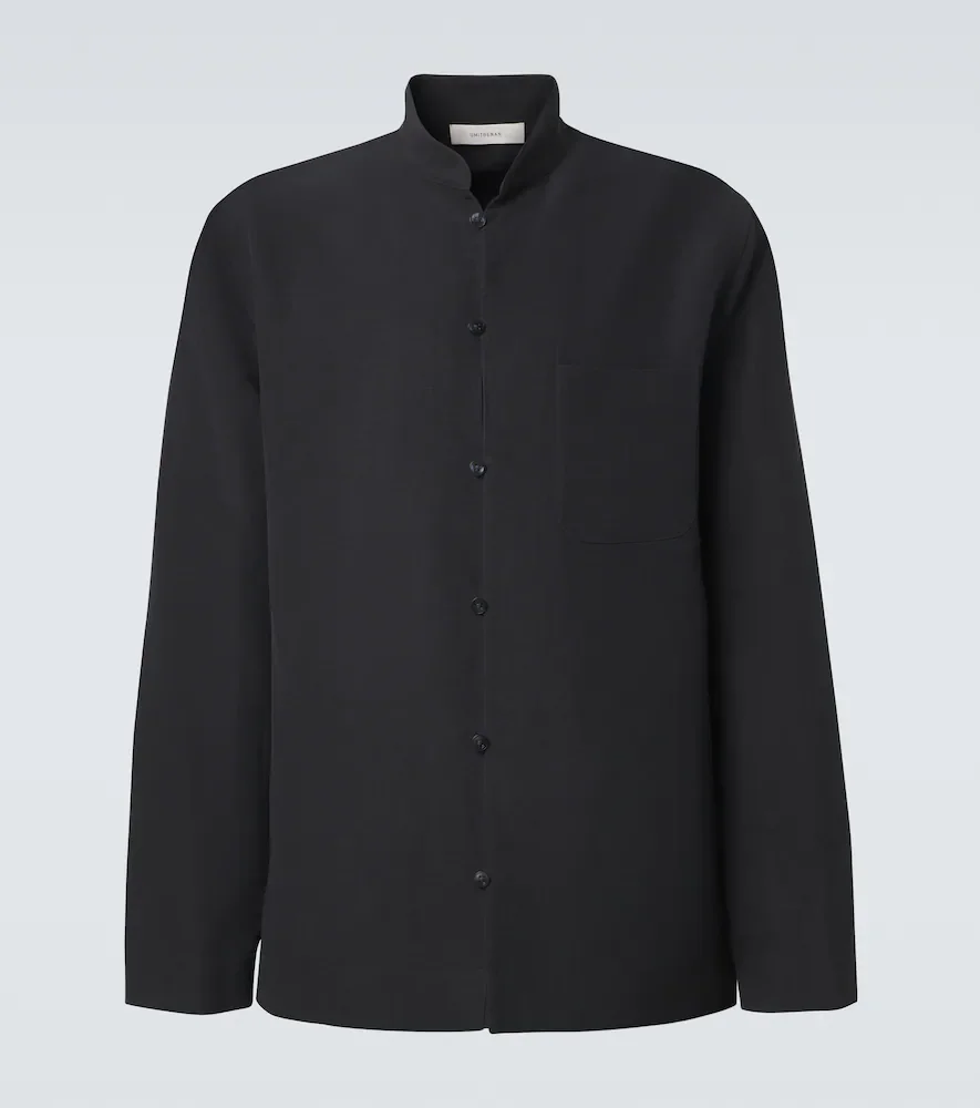 Chemise Francis en lin et soie
