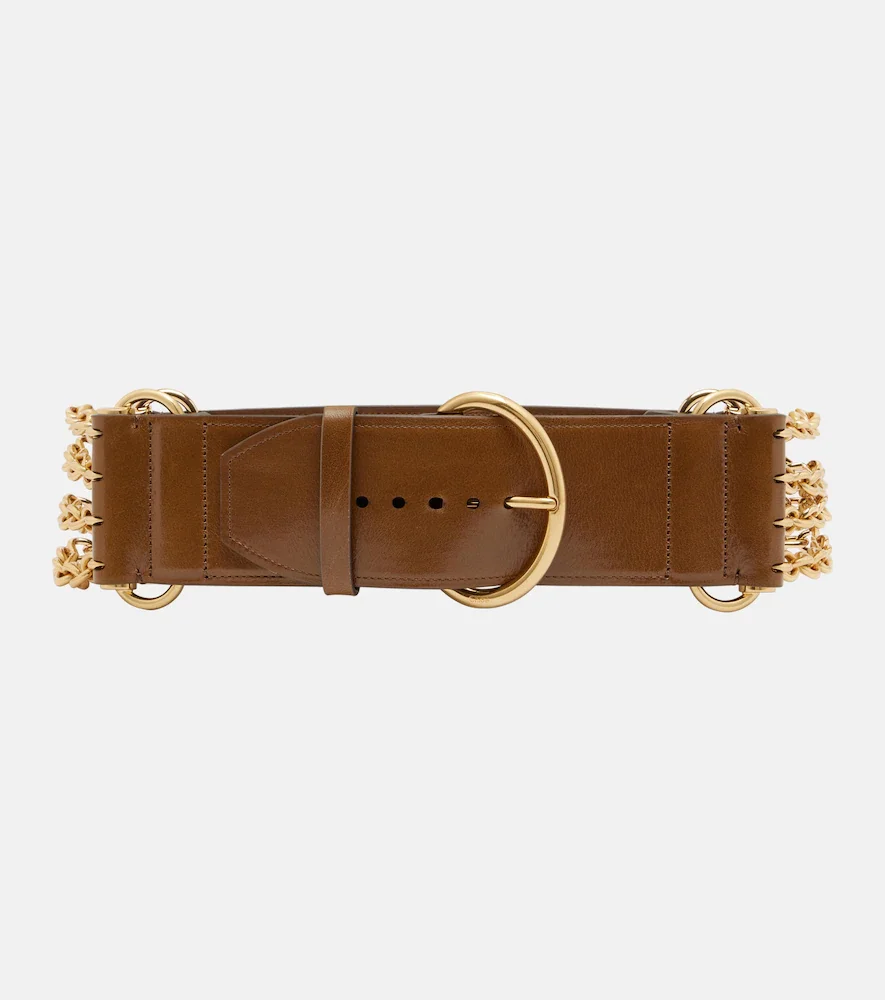 Chloé Ceinture Camera en cuir