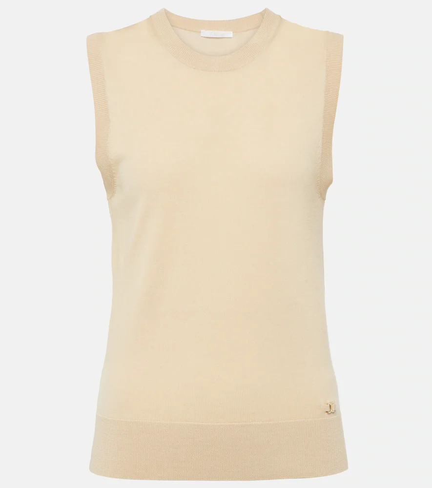 Chloé Tank top de lana