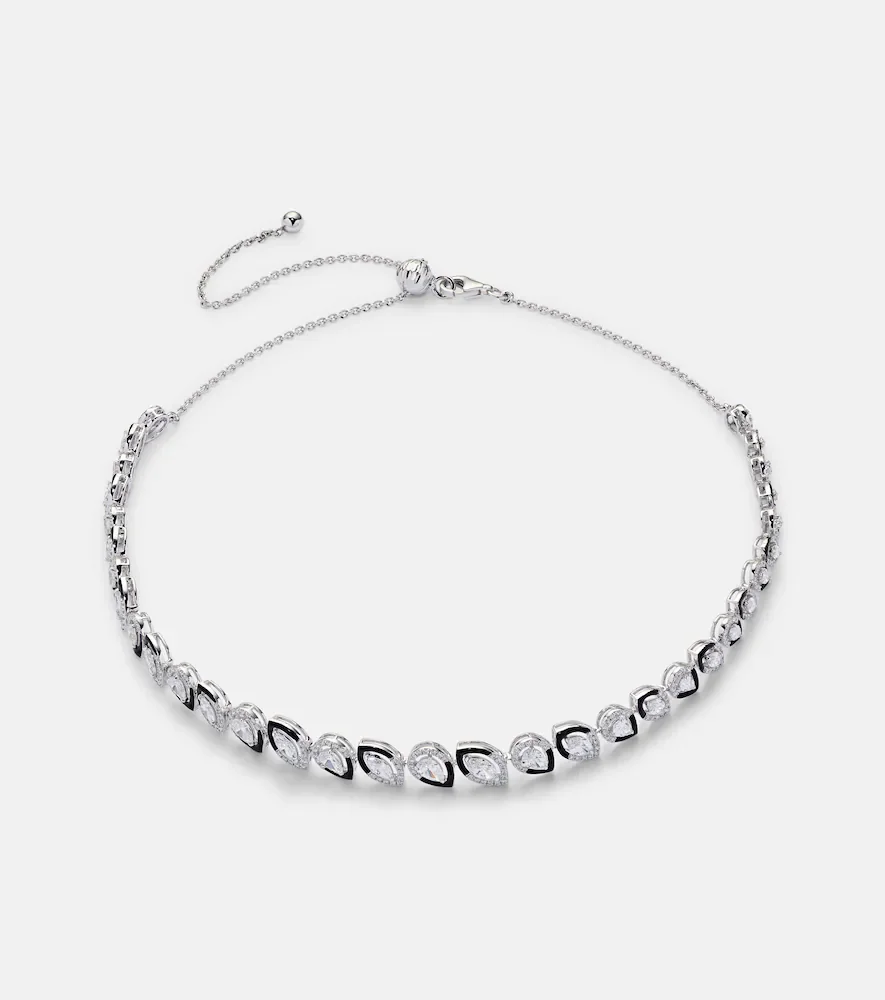 Choker Autumn en or blanc 18 ct et diamants