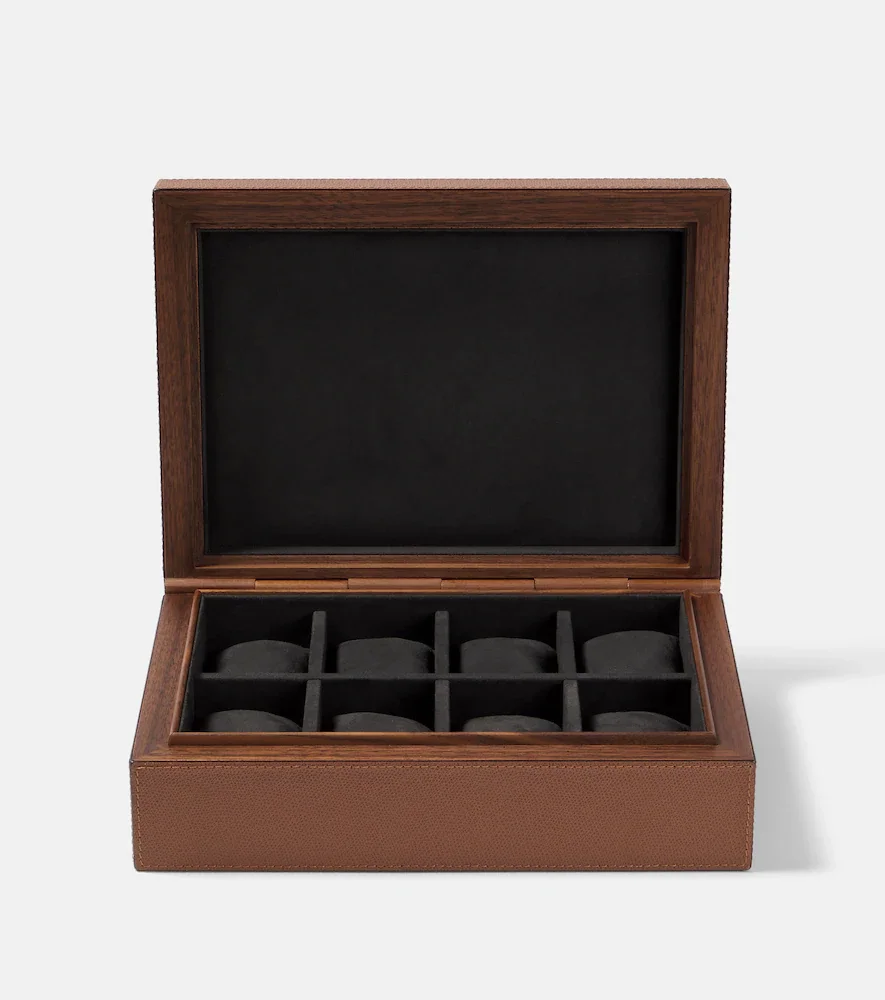 Coffret à montres Frank en cuir