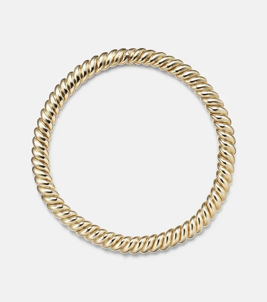 Collier Sculpted Cable en or 18 ct