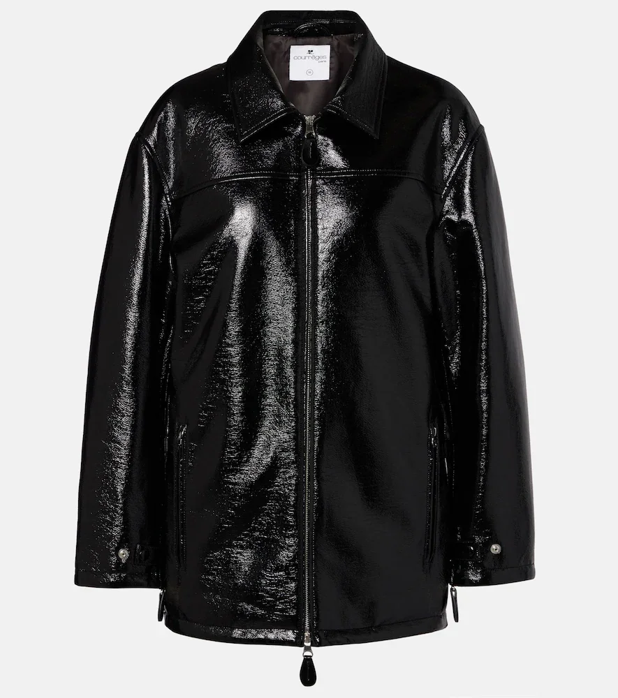 Courrèges Veste en coton mélangé