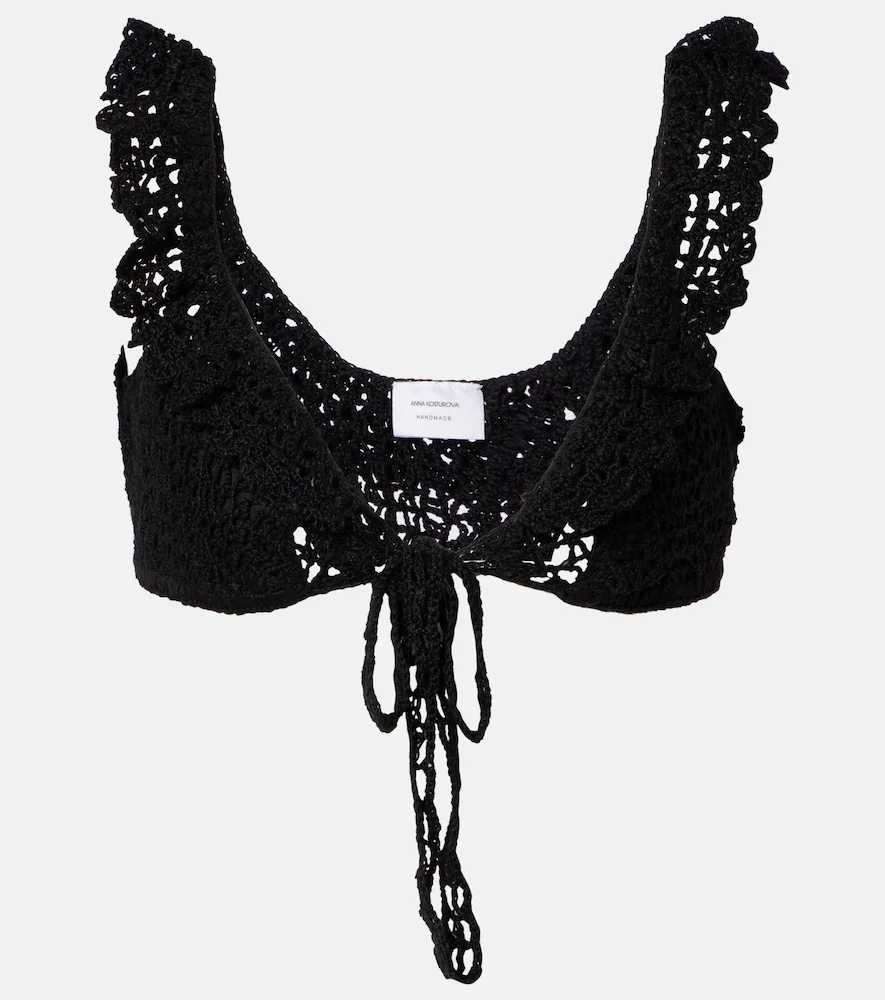 Crochet crop top