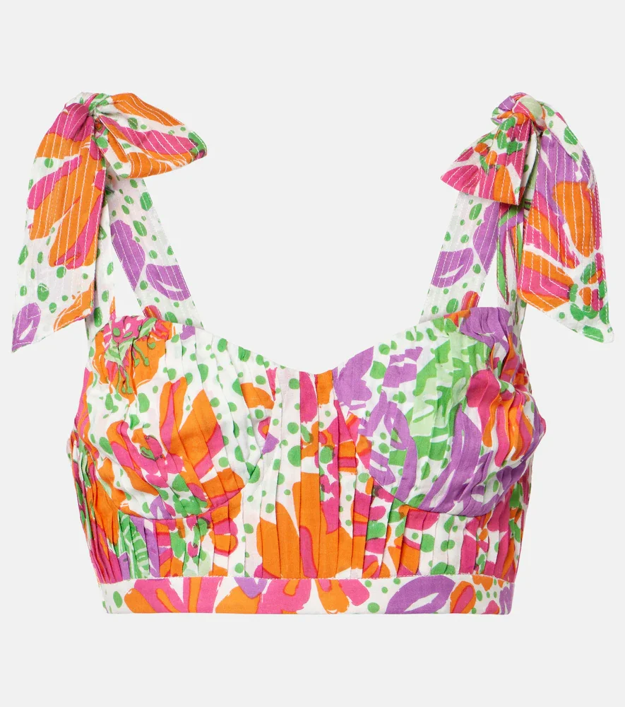 Crop top Carla estampado