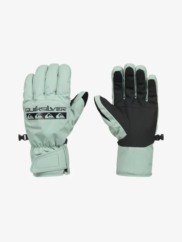 Cross - Men Green Technical Snow Gloves