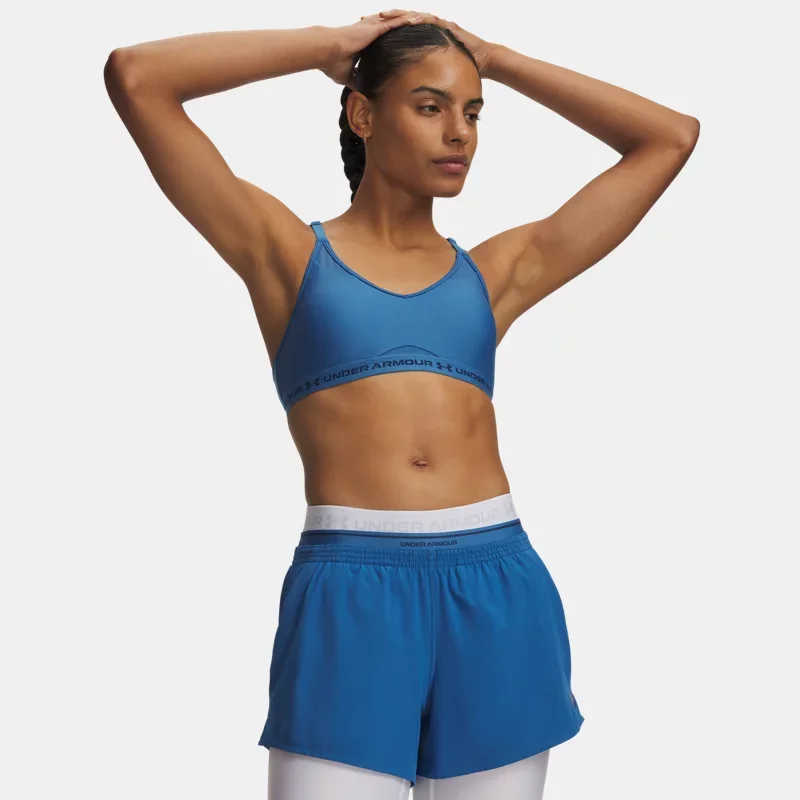 Crossback Low Women's Sports Bra Aegean Blue Blackout Navy L