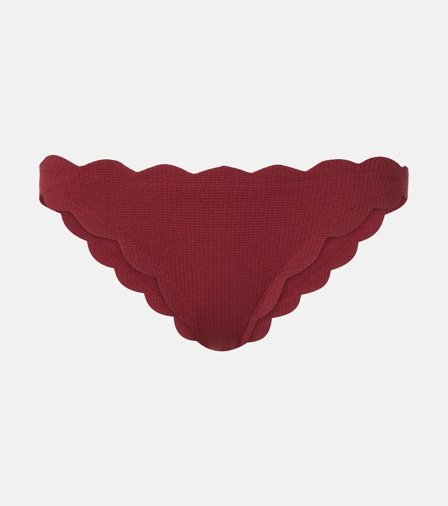 Culotte de bikini Antibes festonnée
