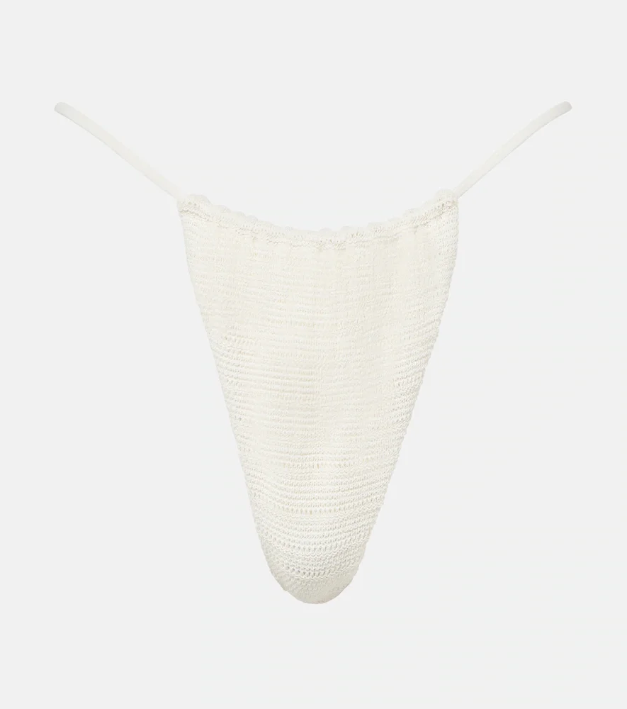 Culotte de bikini Brita en coton