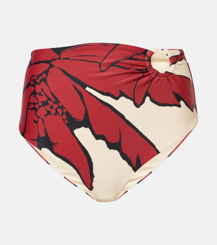 Culotte de bikini imprimée