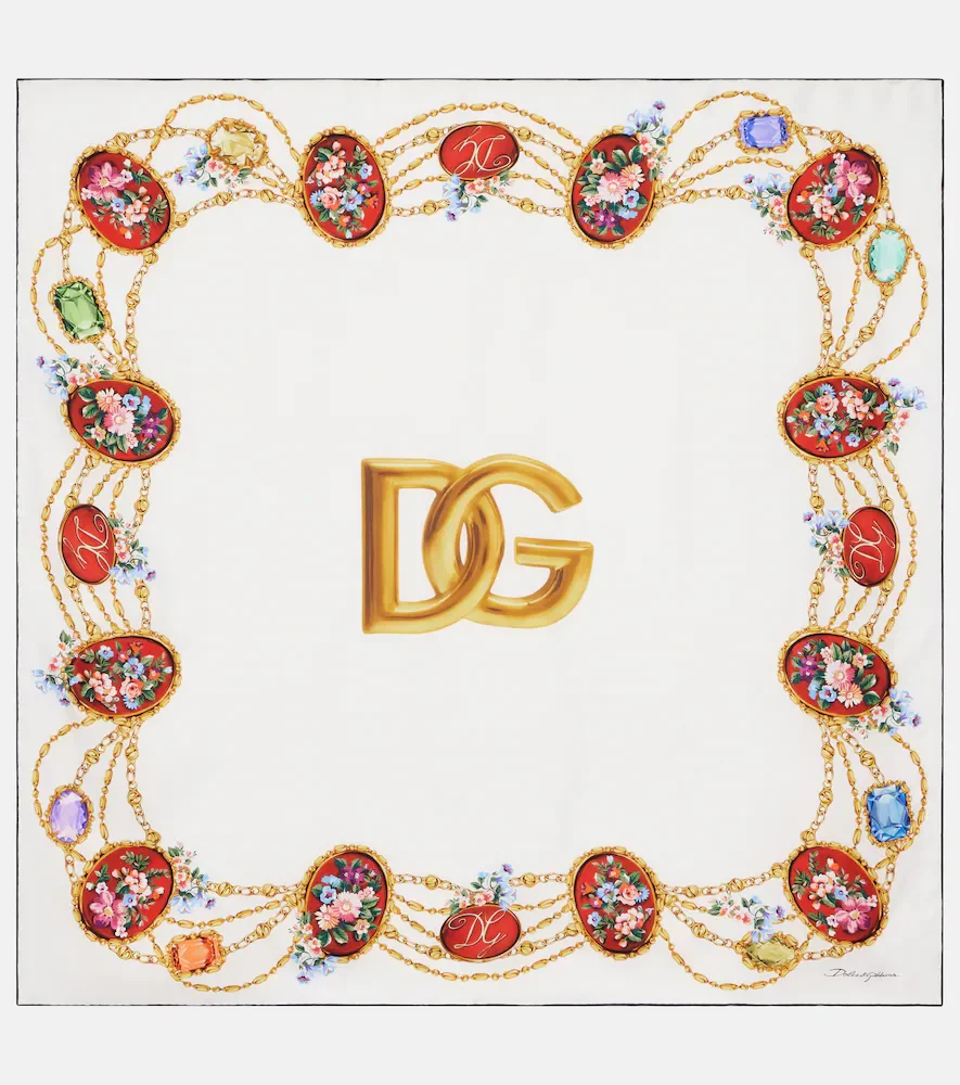 DG silk scarf