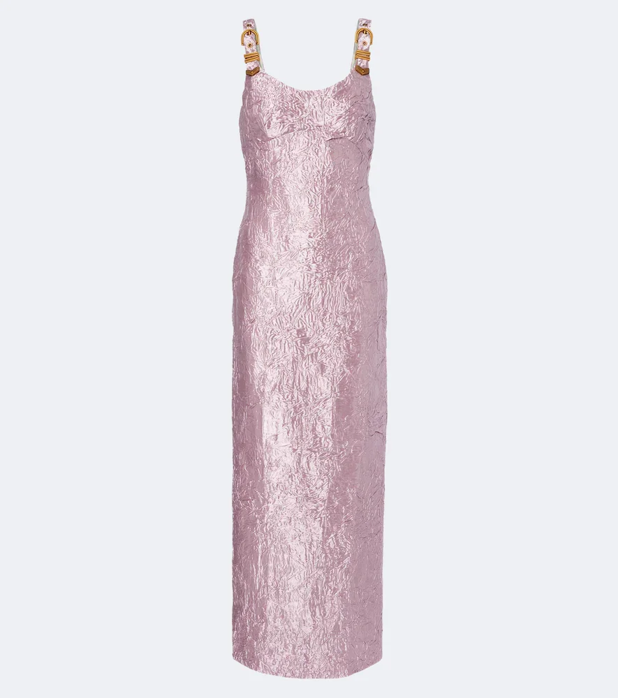 Duchess satin gown
