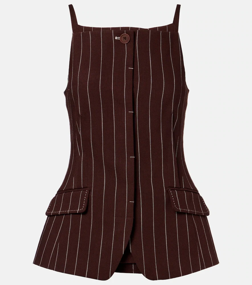 Edie striped top