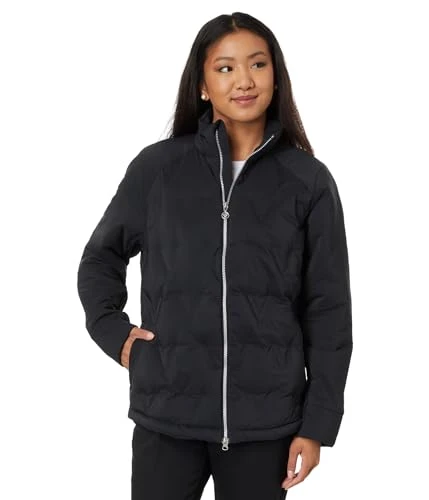 Engineered Chevron Quilted Jacket Caviar XS (Women's 0), Caviar, XS