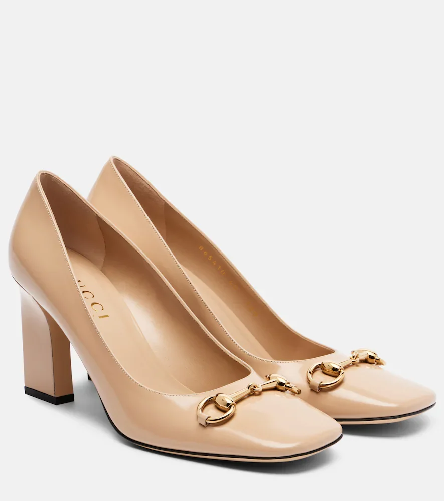 Escarpins Signora Horsebit en cuir