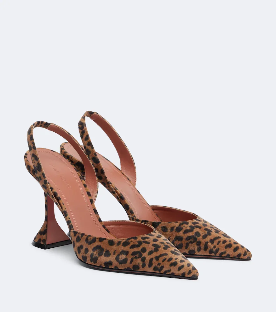 Escarpins slingback Holli en daim