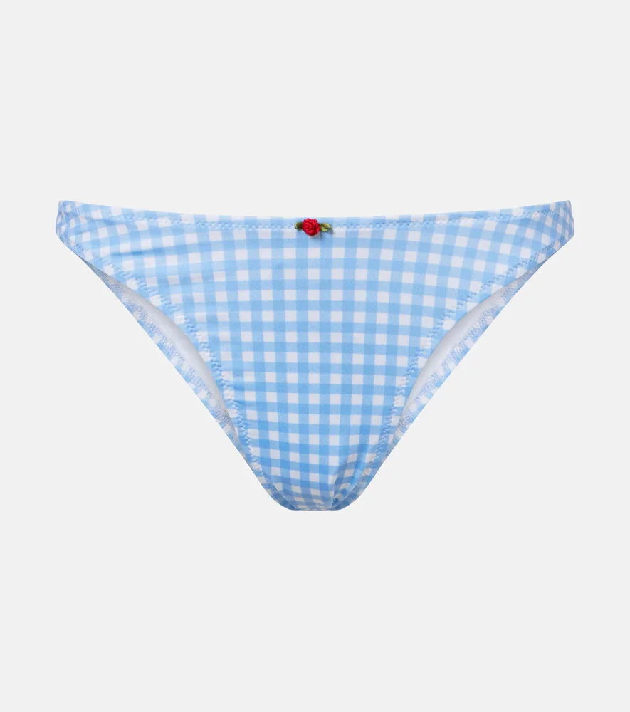 Esme gingham bikini bottoms