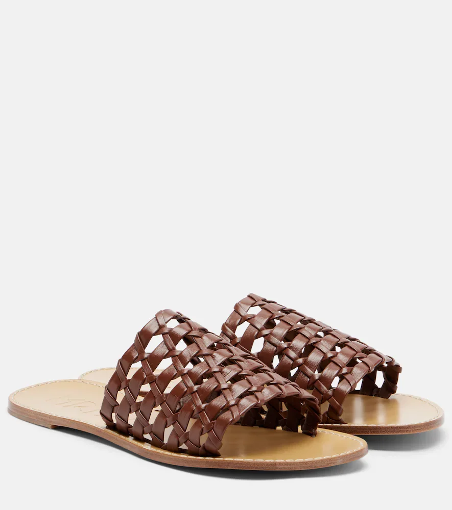 Estrella woven leather sandals