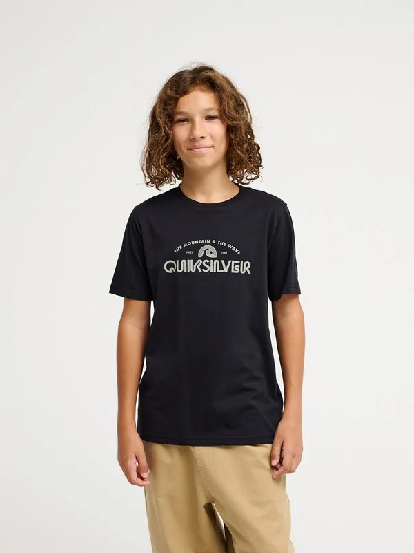 Ev Vista Logo - Boys 8-16 Black Short Sleeve T-Shirt