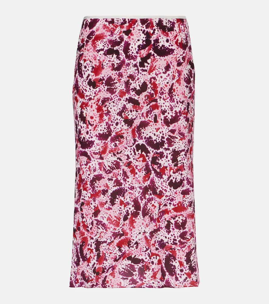 Falda tubo floral
