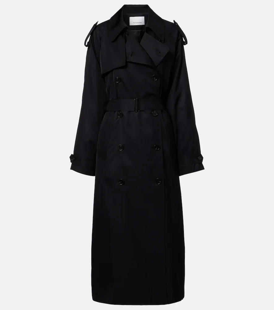 Gabardina Veyron de sarga cruzada