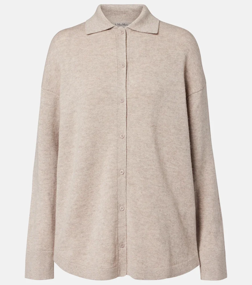 Gatti wool and cashmere cardigan