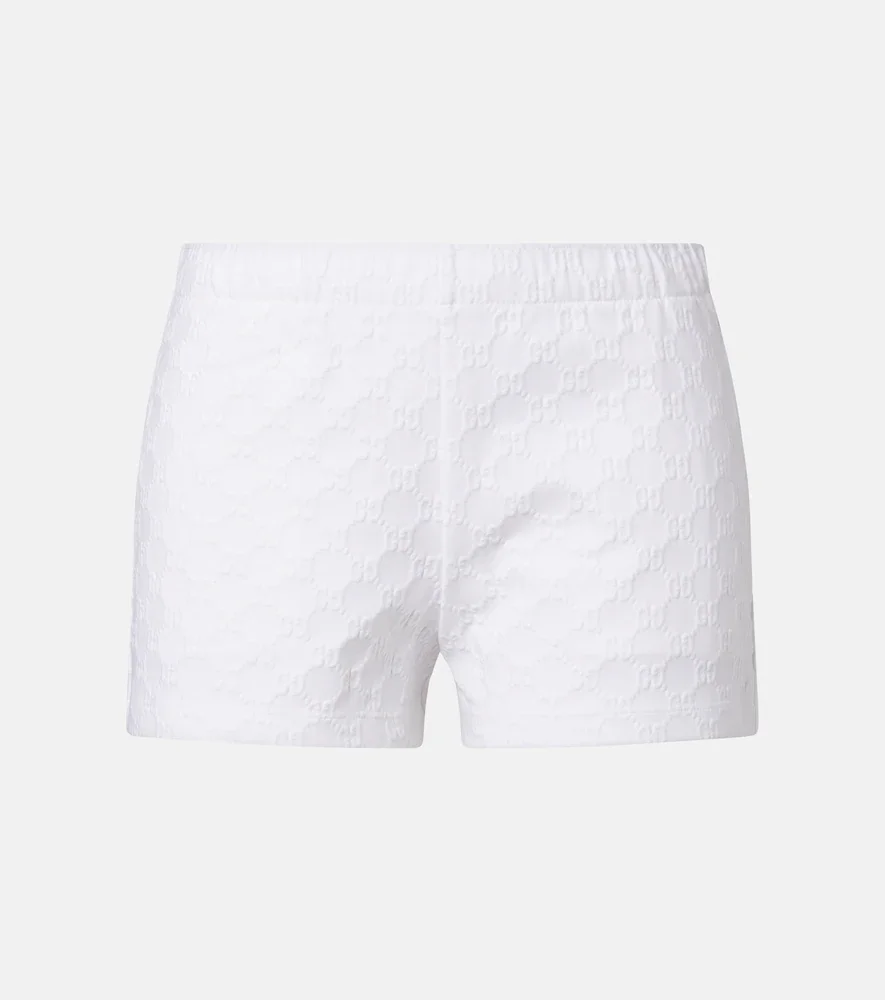 GG jersey jacquard shorts