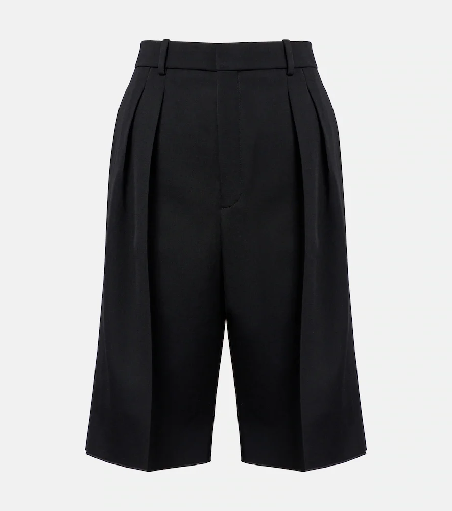 Grain De Poudre wool Bermuda shorts