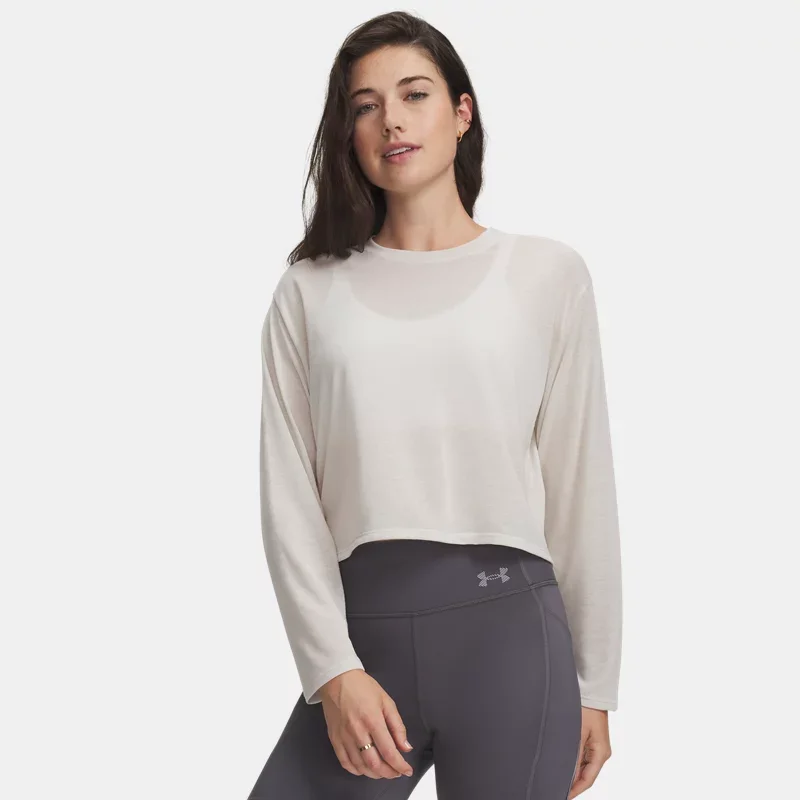 Halo Run Aeris Women's Long Sleeve Summit White Reflective XS