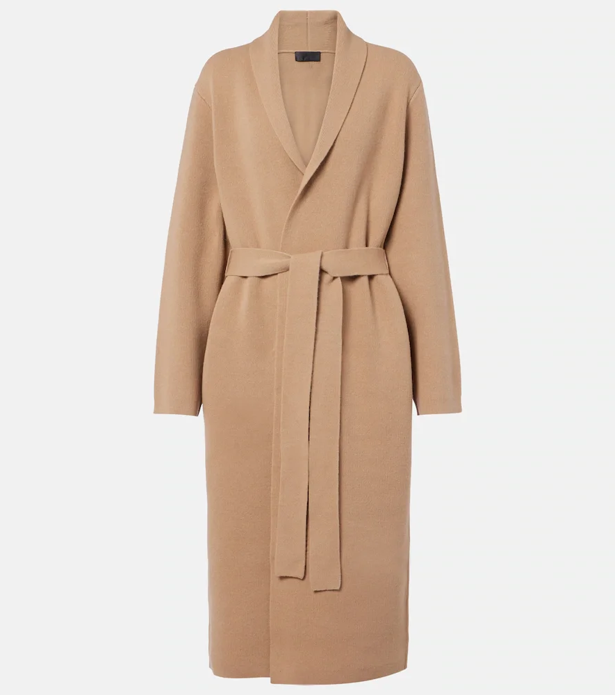 Harmon wool wrap cardigan