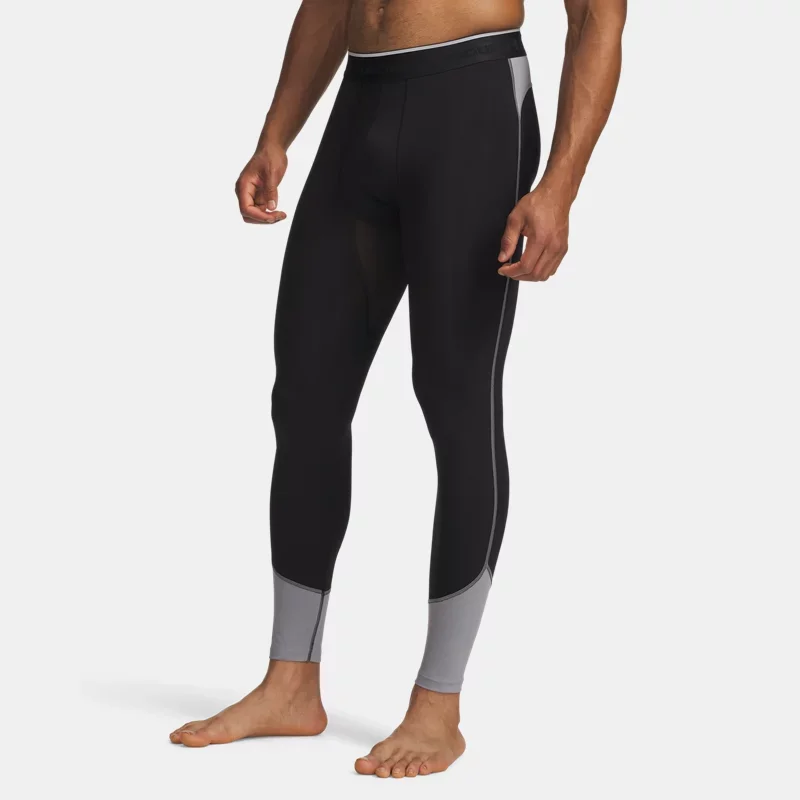 HeatGear Elite Men's Leggings Ultimate Black Steel Reflective L