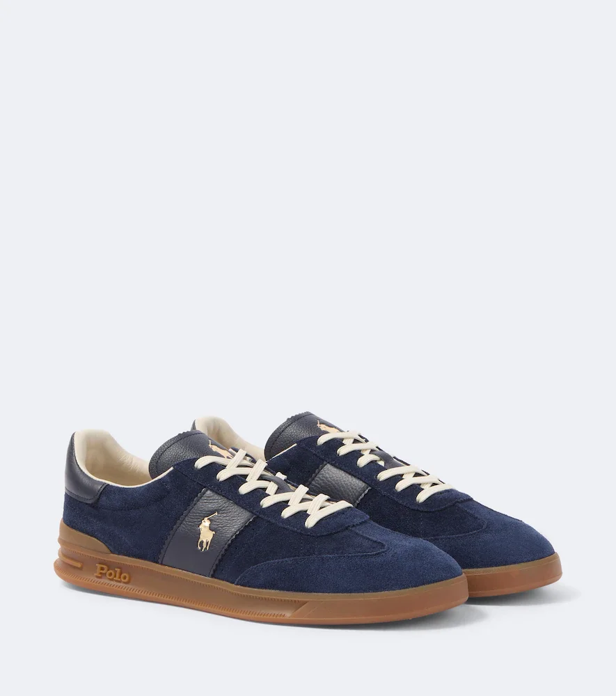 Heritage Aera suede sneakers