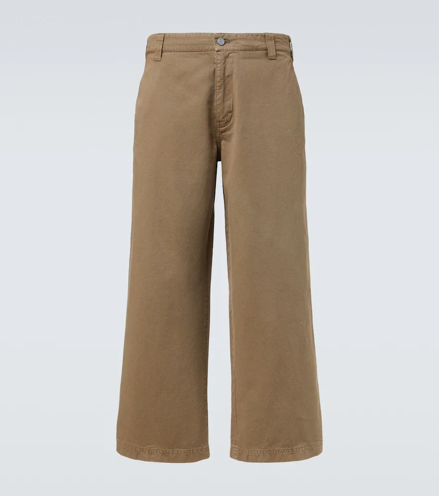 High-rise wide-leg jeans