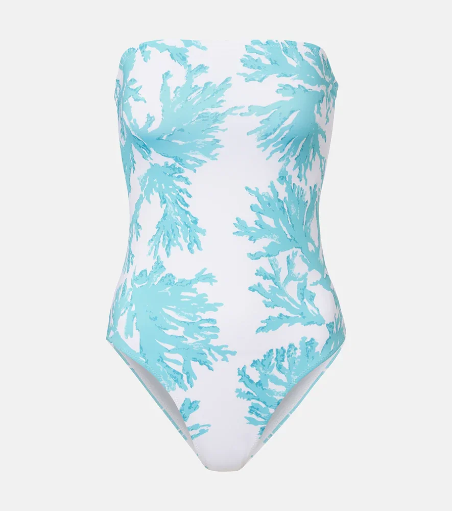 Iris printed swimsuit