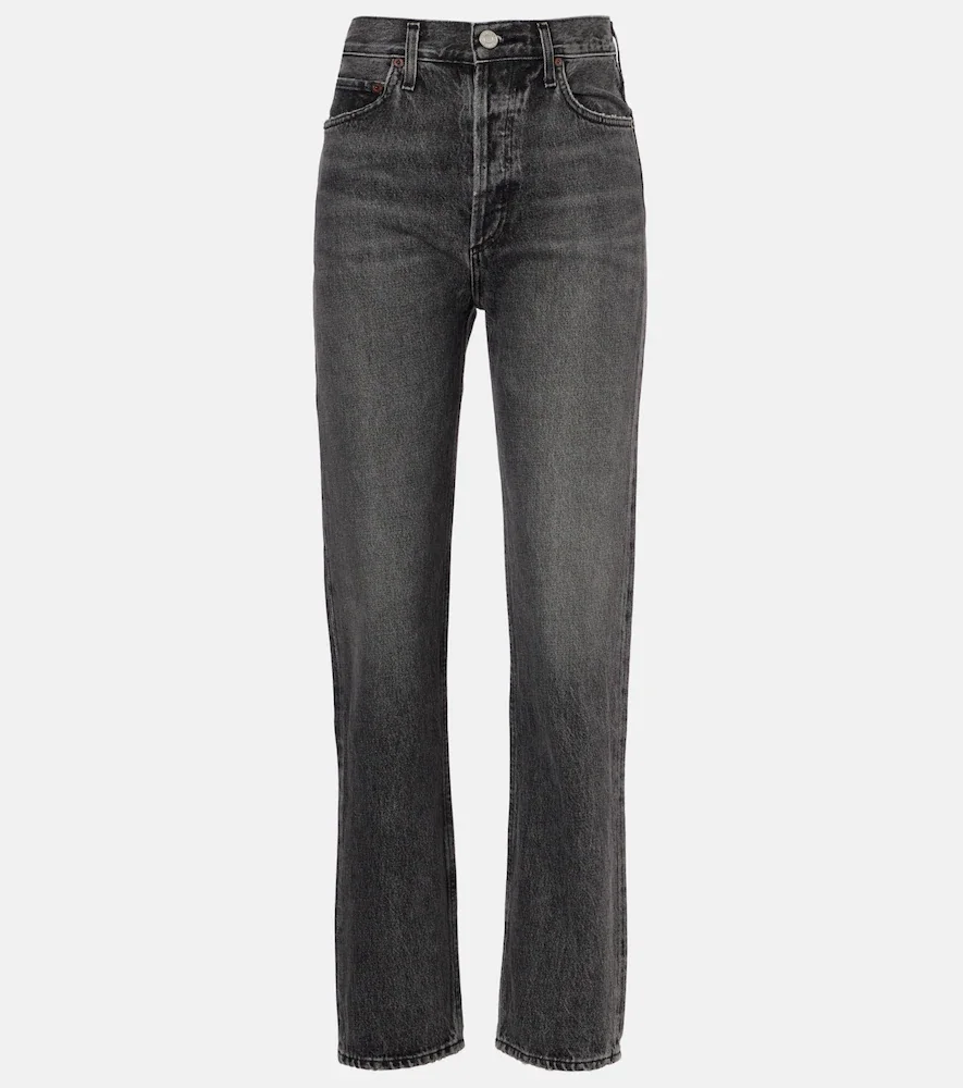 Jean droit 90's Pinch à taille haute