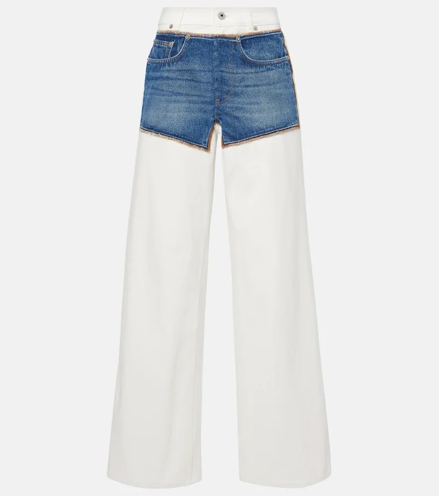 Jeans rectos Petit Grand de tiro alto