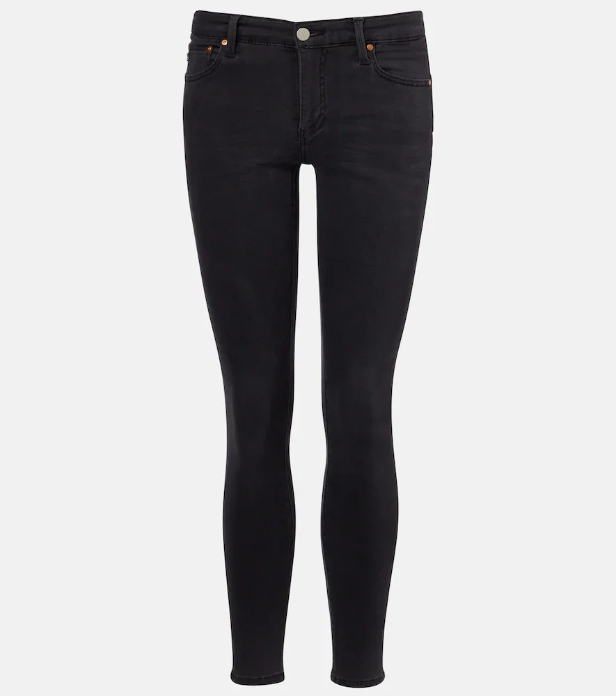 Jeans skinny de tiro bajo
