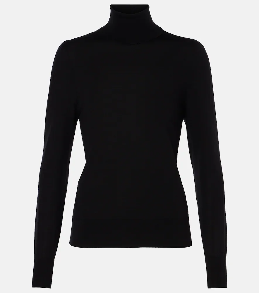 Jersey de cuello alto de lana