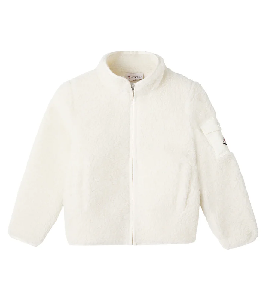 Jersey de teddy con cremallera