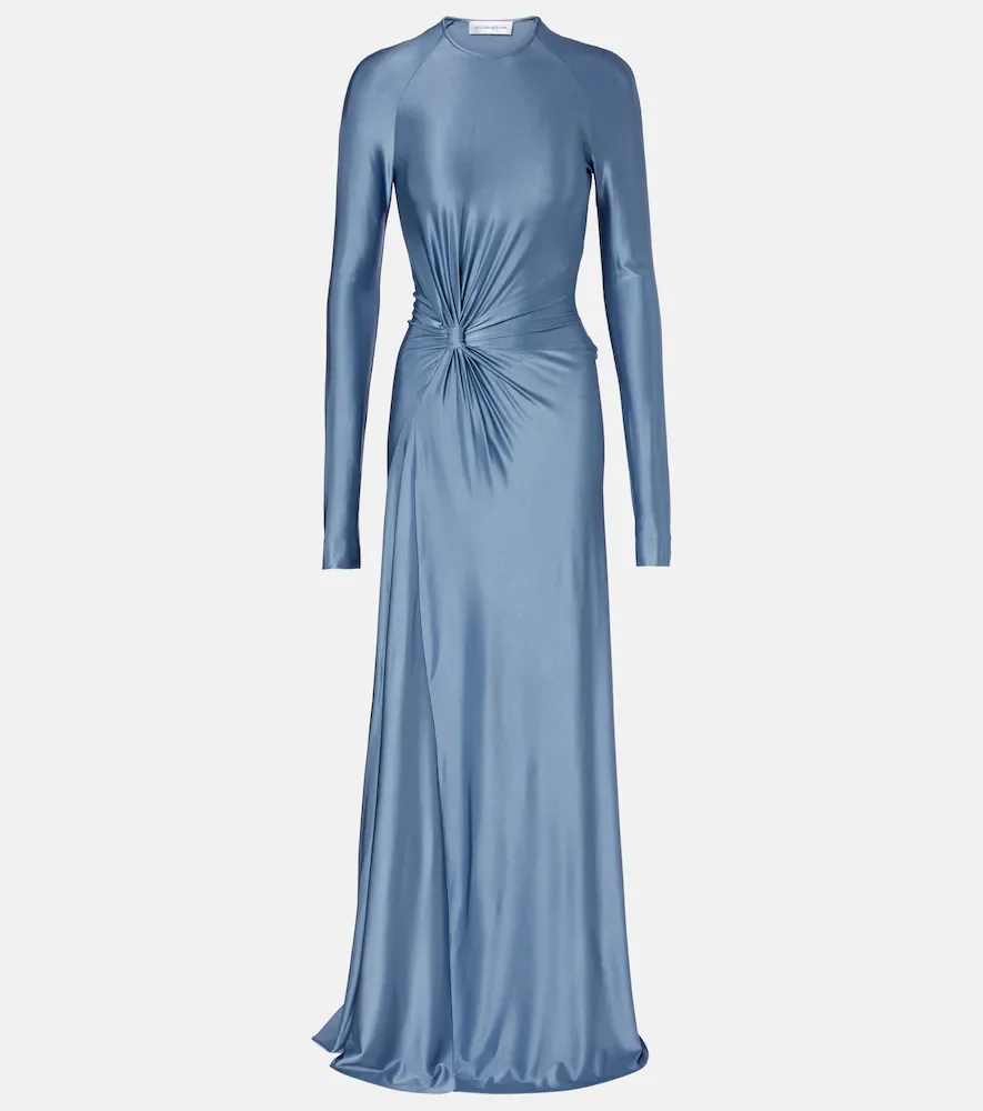 Jersey maxi dress