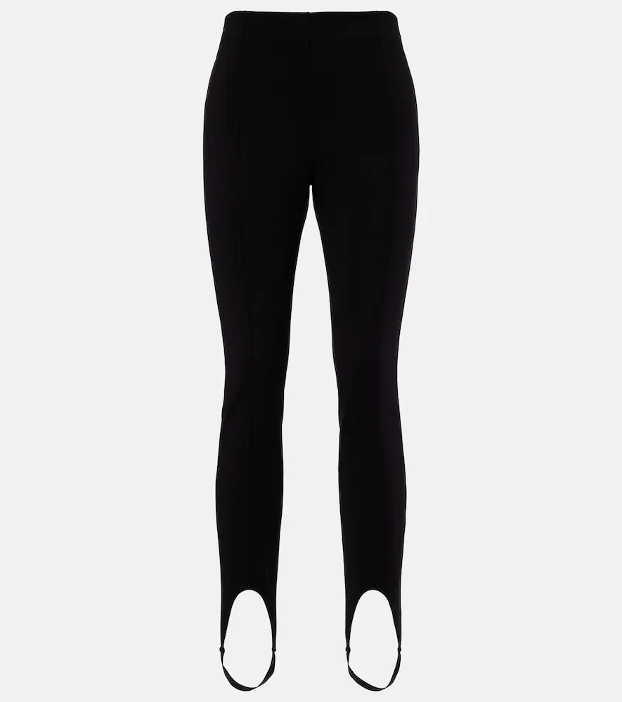 Jersey stirrup leggings