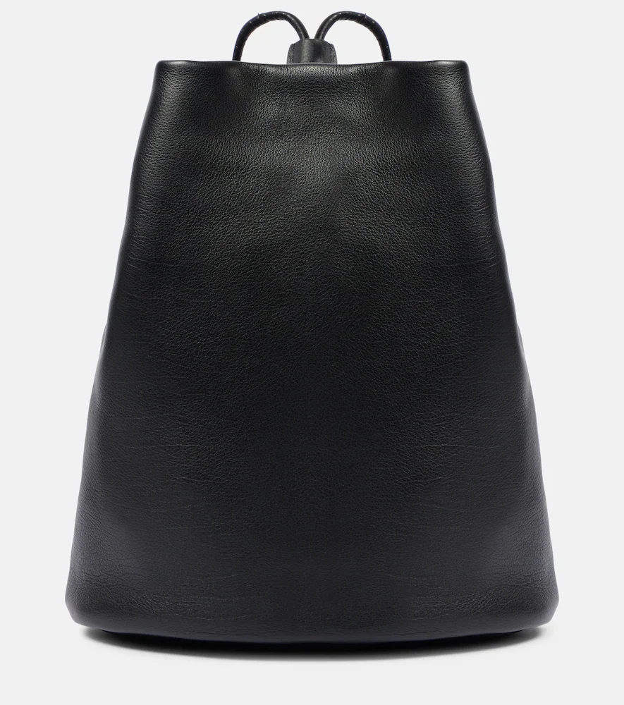 Joe leather backpack