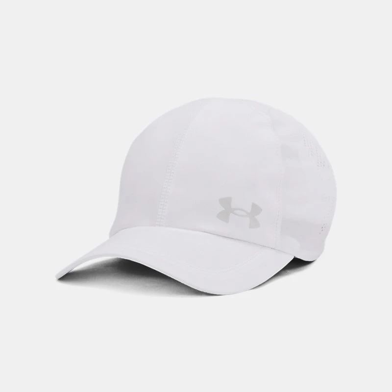 Launch Adjustable Mens Cap White / White / Reflective OSFM