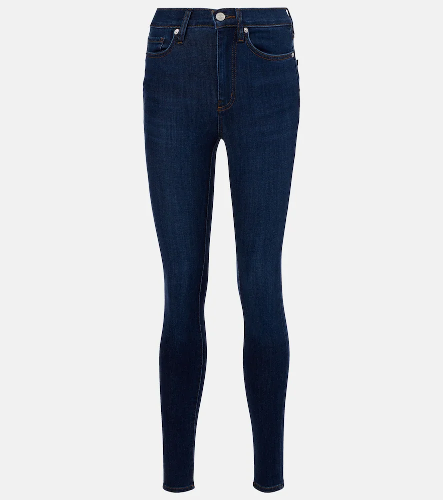 Le high-rise skinny jeans