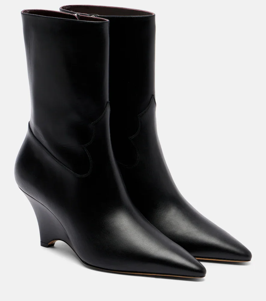 Le Monde BÃryl Camille 70 leather boots