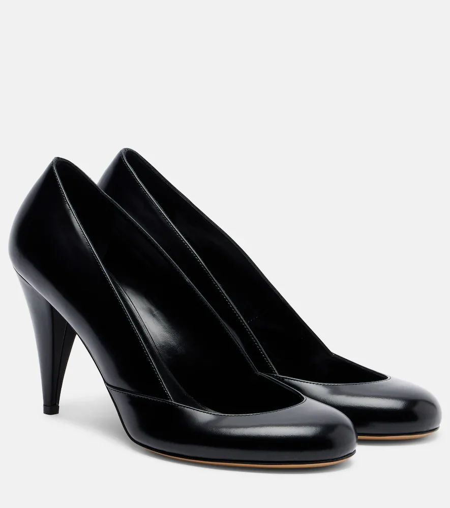 Le Monde BÃryl x Kim Sion Sable 95 leather pumps