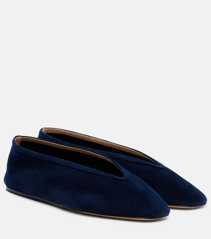 Le Monde Béryl Ballerines Luna en daim