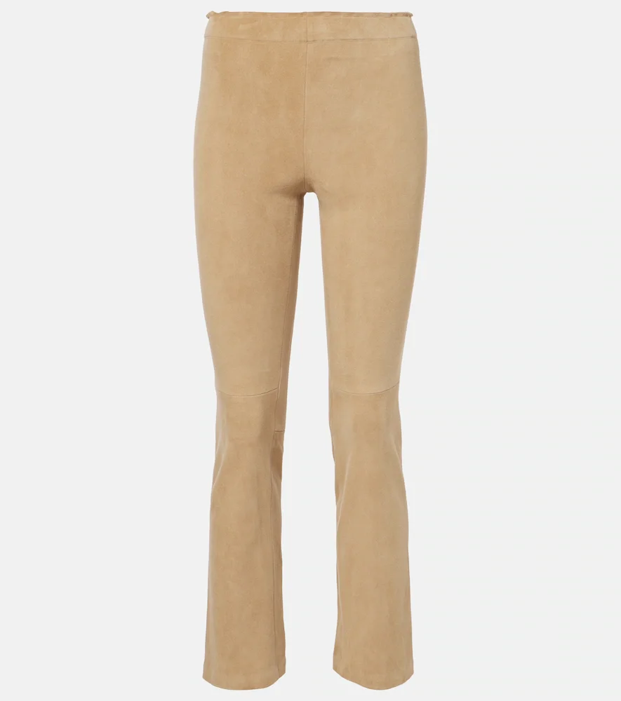Legging évasé JP Twenty en daim